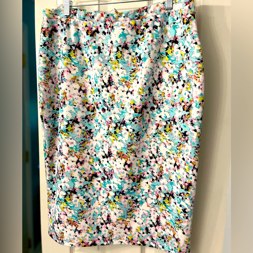 I ❤️ Ronsan Multi Color Pencil Skirt